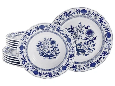 CreaTable - Flora - Tafelservice 12-tlg (Zwiebelmuster) - Bild 1 von 4