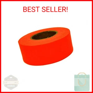 Hanson C H 17022 CO 300' ORG Flag Tape, No Size, Orange - Picture 1 of 1