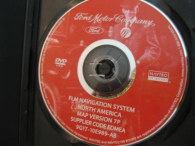 2007-2008 Ford Expedition Edge Explorer Navigation DVD 7P  LINCOLN MERCURY OEM🟠 - Image 1 of 4