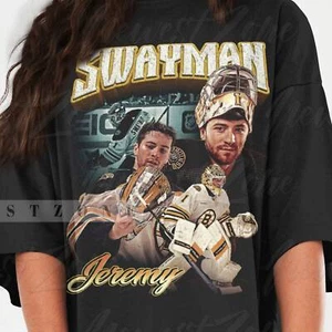 Jeremy Swayman Shirt Ice Hockey American Professional Hockey Championship Sport - Picture 1 of 3