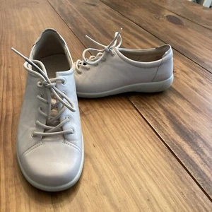Hotter Dew Womens Size 9 Light Pink Leather Comfort Walking Shoes Free Shipping - Picture 1 of 9