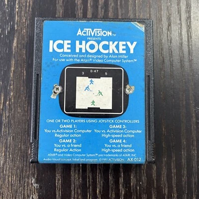 Ice Hockey (Atari 2600, 1981) Cart Only, Tested - Image 1 of 2