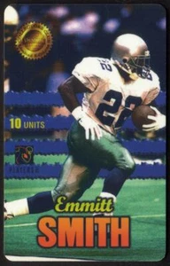 Tarjeta telefónica 10u 'Men of Destiny' Emmitt Smith RB Dallas (tarjeta #27 de 100) - Imagen 1 de 1