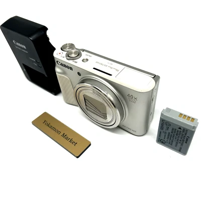 Canon PowerShot SX730 HS Silver Compact Digital Camera From Japan Very Good - Image 1 of 4