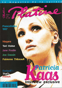 Platine n° 44 - Patricia Kaas (Octobre 1997)