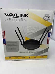 WAVLINK AC1200 WiFi Router Wireless Internet Router Dual Band 2.4/5GHZ FREE SHIP - Picture 1 of 4