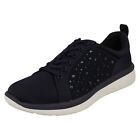 Ladies Cloudsteppers By Clarks Casual Jewel Detailed Trainers Ezera Ave