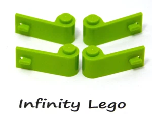 LEGO Lime Car Vehicle Left & Right Door 1x3x1 (3821 3822) - 2 Pair - Picture 1 of 2