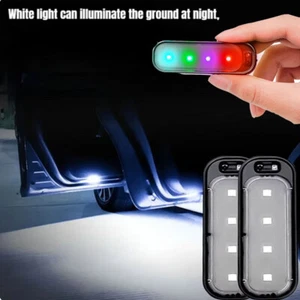 Luz estroboscópica de advertencia LED para puerta de coche lámpara de bienvenida de inducción inalámbrica - Imagen 1 de 14