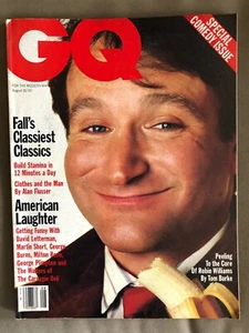 Aug 1985 GQ Magazine w/Robin Williams on the cover - Picture 1 of 4
