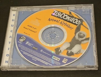 Zoboomafoo Animal Alphabet Windows & Macintosh Ages 3-6+ - Image 1 of 4