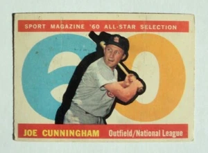 1960 Topps Baseball #562 Joe Cunningham Cardinals VG/EX - Bild 1 von 2
