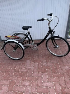 Dreirad Proven Pfau-Tec 3 G Shimano Schwarz Wie Neu!!! Fahrrad - Bild 1 von 5