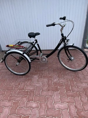 Dreirad Proven Pfau-Tec 3 G Shimano Schwarz Wie Neu!!! Fahrrad - Bild 1 von 4