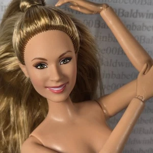 G8 ~ MUÑECA DE CELEBRIDAD ARTICULADA BARBIE KEELEY JONES DESNUDA PARA ÚNICA CLASE - Imagen 1 de 7