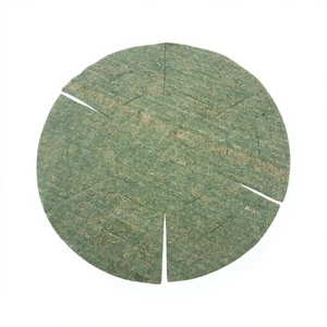 Hanging Basket Liner 14" Green Jute 35cm Natural Fibres Garden Planter | x 10 - Picture 1 of 3