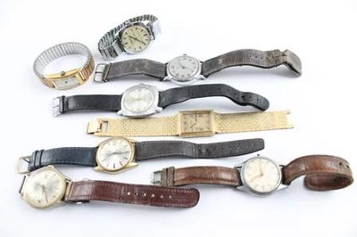 Surtido de relojes mecánicos rotativos MuDu REPUESTOS/REPARACIONES x 8  Foto 1 de 4