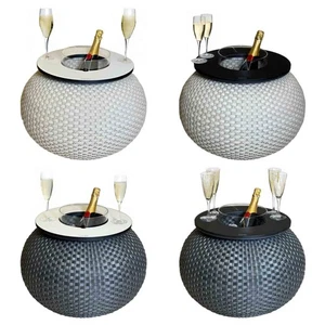 COOTAB CoolerTable MILANO Beistelltisch mit Acryl-Kühler in verschiedenen Farben - Bild 1 von 29