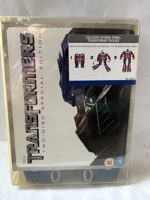 Transformers DVD Special Edition 2 Discs Optimus Prime Transforming Package - Image 1 of 4