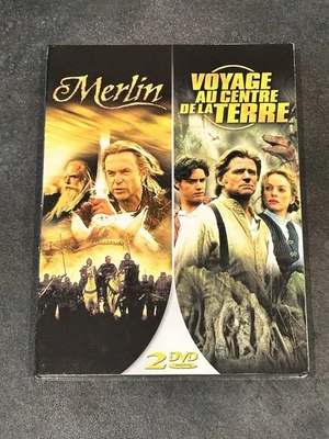 MERLIN + VOYAGE AU CENTRE DE LA TERRE DOUBLE DVD SAM NEILL TREAT WILLIAMS VF - Bild 1 von 4