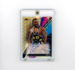 Autógrafo Topps Finest WWE Big E 2021 Superfractor Parallel #d 1/1 - Imagen 1 de 2