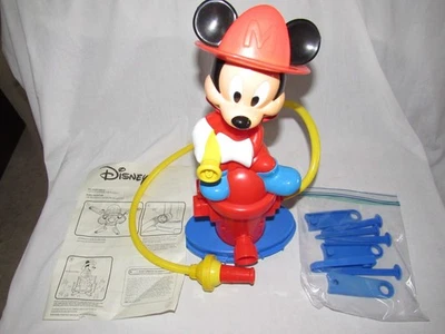 VINTAGE WALT DISNEY FIREMAN MICKEY MOUSE KID'S LAWN SPRINKLER - Image 1 of 4