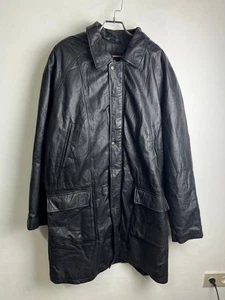 Kings Court Echtleder Jacke schwarz Druckknopf China Größe L - Bild 1 von 10