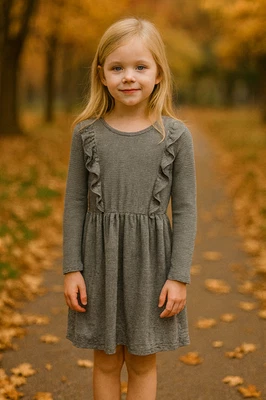 Vestido Laura Ashley Niñas L Volantes • Princesscore Cottagecore Estilo Fairycore Foto 1 de 4