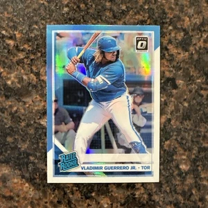 2019 Panini Donruss Optic Blue Prizm Rated Rookies Vladimir Guerrero Jr. #64 RC - Picture 1 of 2
