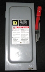 Square D Schwerlast Sicherheitsschalter HU 361 OHNE OVP - Bild 1 von 16