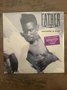 Father MC - Fathers Day LP Vinyl Sealed Notched 1990 Hip Hop Uptown Records - Picture 1 of 4