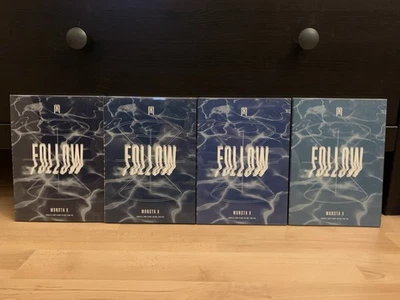 Monsta X Follow Album all 4 Versions without Photocards - Bild 1 von 2