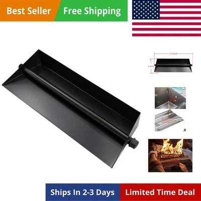 15"-24" Burner Pan for Gas Fireplace Gas Fireplace Burner Gas ... - Image 1 of 4