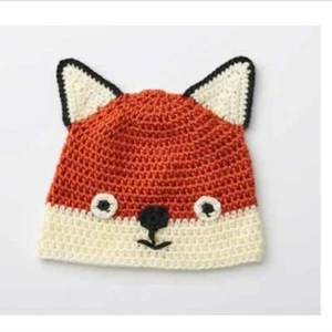 Sweet childrens fox hat Crochet Pattern 6-12mth - 6/8 yr keep warm - Picture 1 of 1