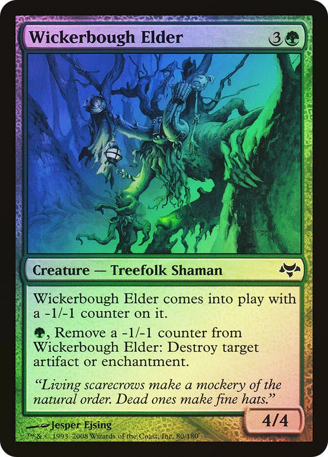 MTG FOIL Wickerbough Elder  - Eventide #80 - Image 1 of 1
