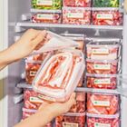 Transparent Refrigerator Food Storage Boxes  for Kitchen