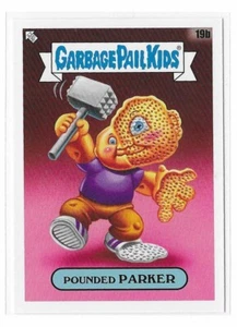2021 Topps Garbage Pail Kids Food Fight Pounded Parker 19b - Bild 1 von 2