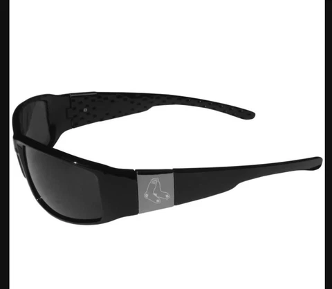 Boston Redsox Officially Licensed Chrome Wrap Sunglasses NWT MLB Unisex Cover