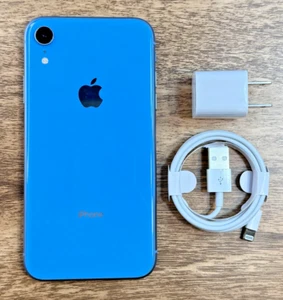 Apple iPhone XR Azul 128GB (Desbloqueado) - Buen Estado - Imagen 1 de 6