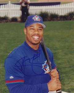 TORONTO BLUE JAYS SHANNON STEWART SIGNED 8 X 10 PHOTO w COA - Picture 1 of 1