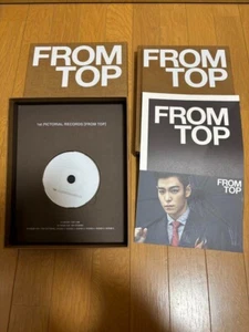 BIGBANG T.O.P 1st PICTORIAL RECORDS FROM TOP First limited With Photobook DVD  - Picture 1 of 8