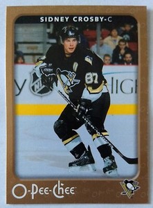 SIDNEY CROSBY, 2006-07 O-PEE-CHEE #405, PENGUINS