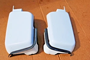 2006-2010 Hummer H3 Right & LEFT UPPER WHITE Cowl Vent Panel Cover Cap USED OEM - Picture 1 of 6