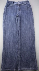 Women's NYDJ Trouser Jeans Mid Rise Stretch Flap Pocket Size 2 (Msr 27x27) - Picture 1 of 7