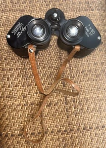 Vintage Teleskop Fernglas Coated Optics 7x50 Field 7.1 mit Tragetasche - Bild 1 von 8