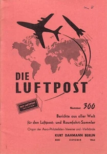 23140/ Aero Philatelisten Club - Die Luftpost – Oktober 1963 - Bild 1 von 1