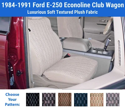 Fundas de asiento Scottsdale para Ford E-250 Econoline Club Wagon 1984-1991 Foto 1 de 4
