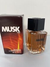 Avon Musk FIRE Cologne Spray 3.4 oz 100ml 2011 Discontinued New In Box 