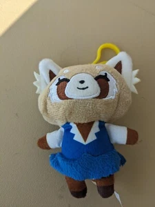 Sanrio Aggretsuko Retsuko Plush Keychain 4” Dangler Kawaii Panda Bagpack Clip - Picture 1 of 3