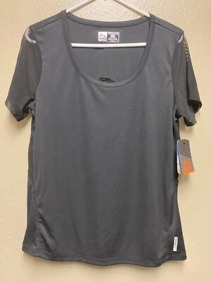 Camiseta RBX Performance Para Mujer Mediana Atlética Gimnasio Entrenamiento Negra NUEVA Foto 1 de 4